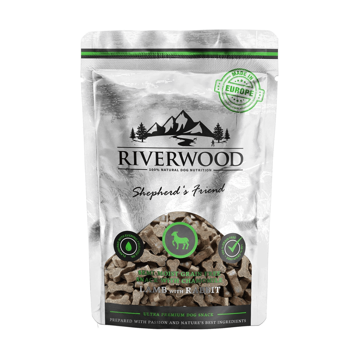 Riverwood Semi Moist Snack Shepherd's Friend Lam & Kanin 200g
