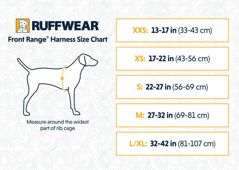RUFFWEAR Front Range™ Harness COASTAL MOUNTAINS