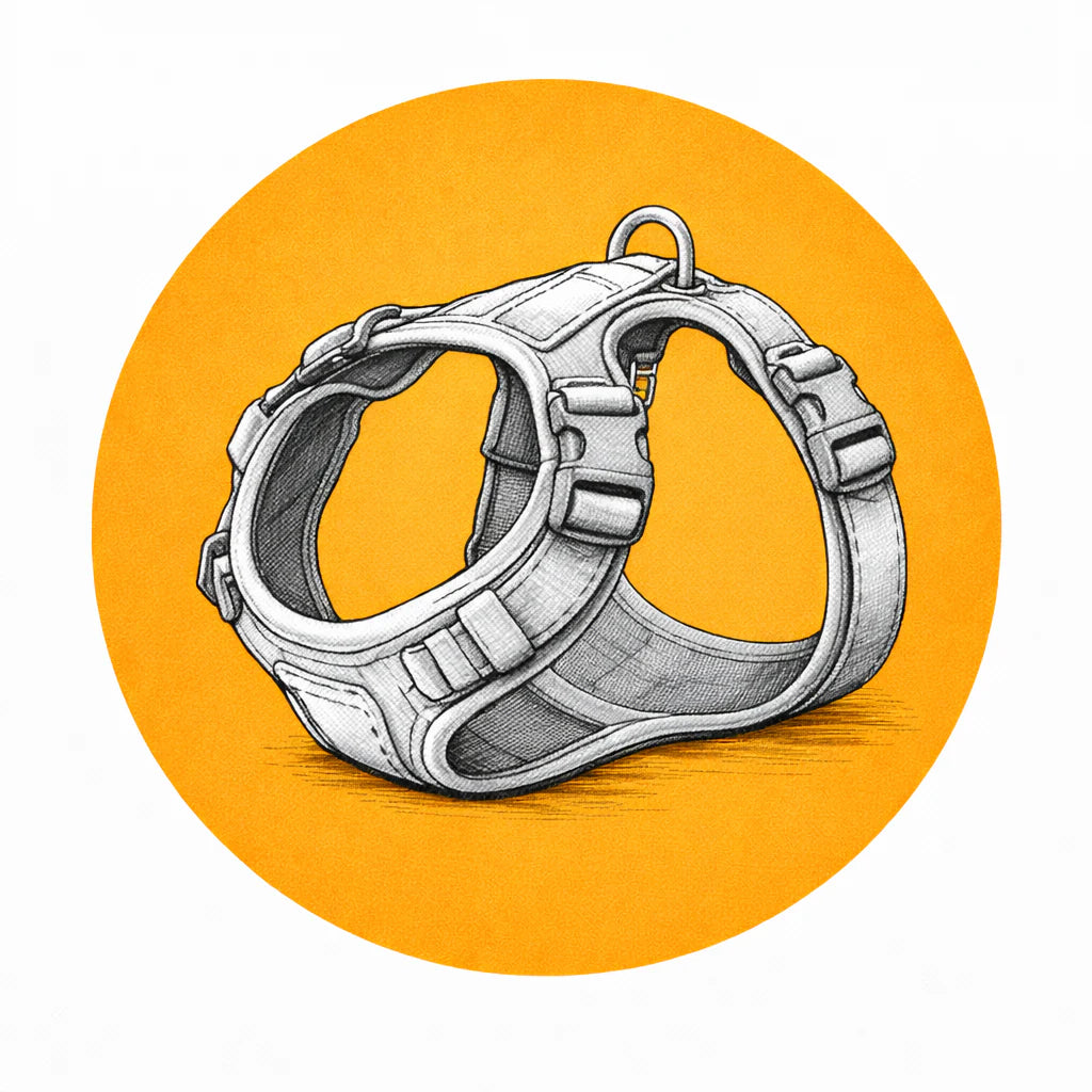 Slik velger du riktig hundesele – K9shop