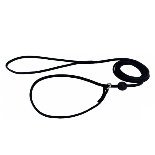 ALAC Utstillingskobbel Rund Poly – Sort 6 mm / 190 cm