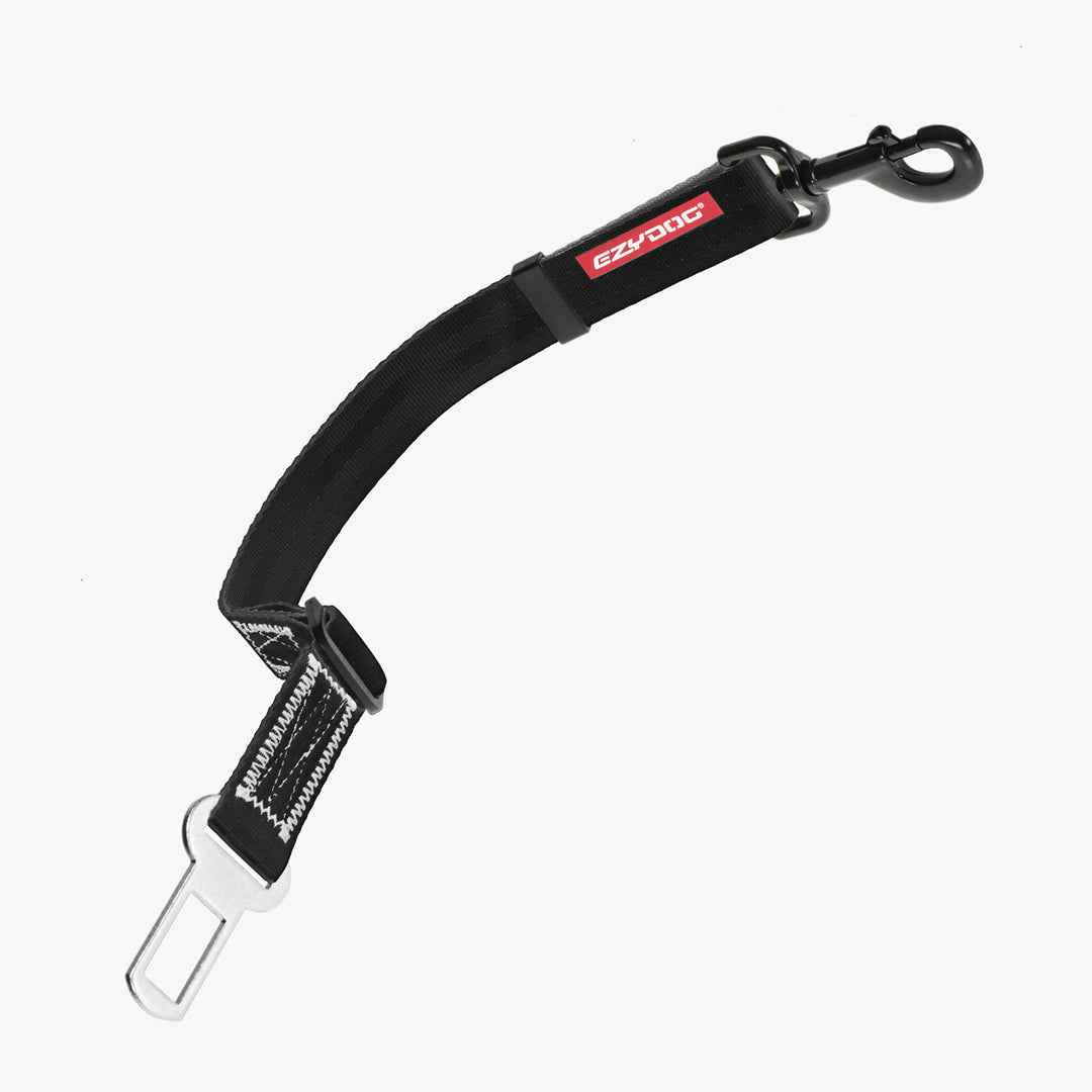 EzyDog Bilbelteadapter – Svart (44–66 cm)