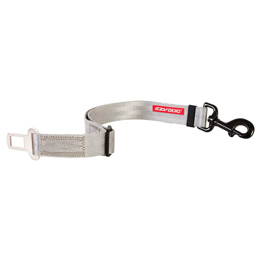 EzyDog Bilbelteadapter – Grå (44–66 cm)