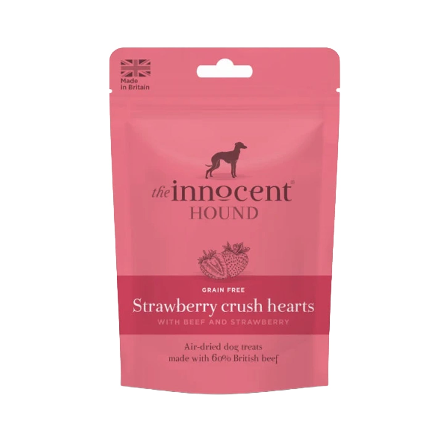 The Innocent Hound Jordbærhjerter med Storfe