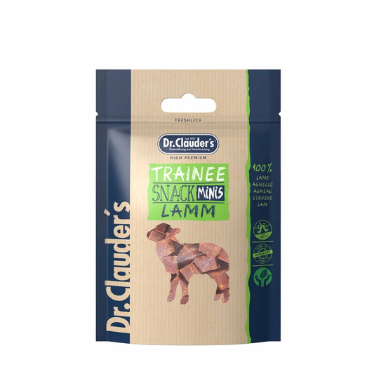 Dr.Clauders Trainee Dog Snack Mini Lamb 50g