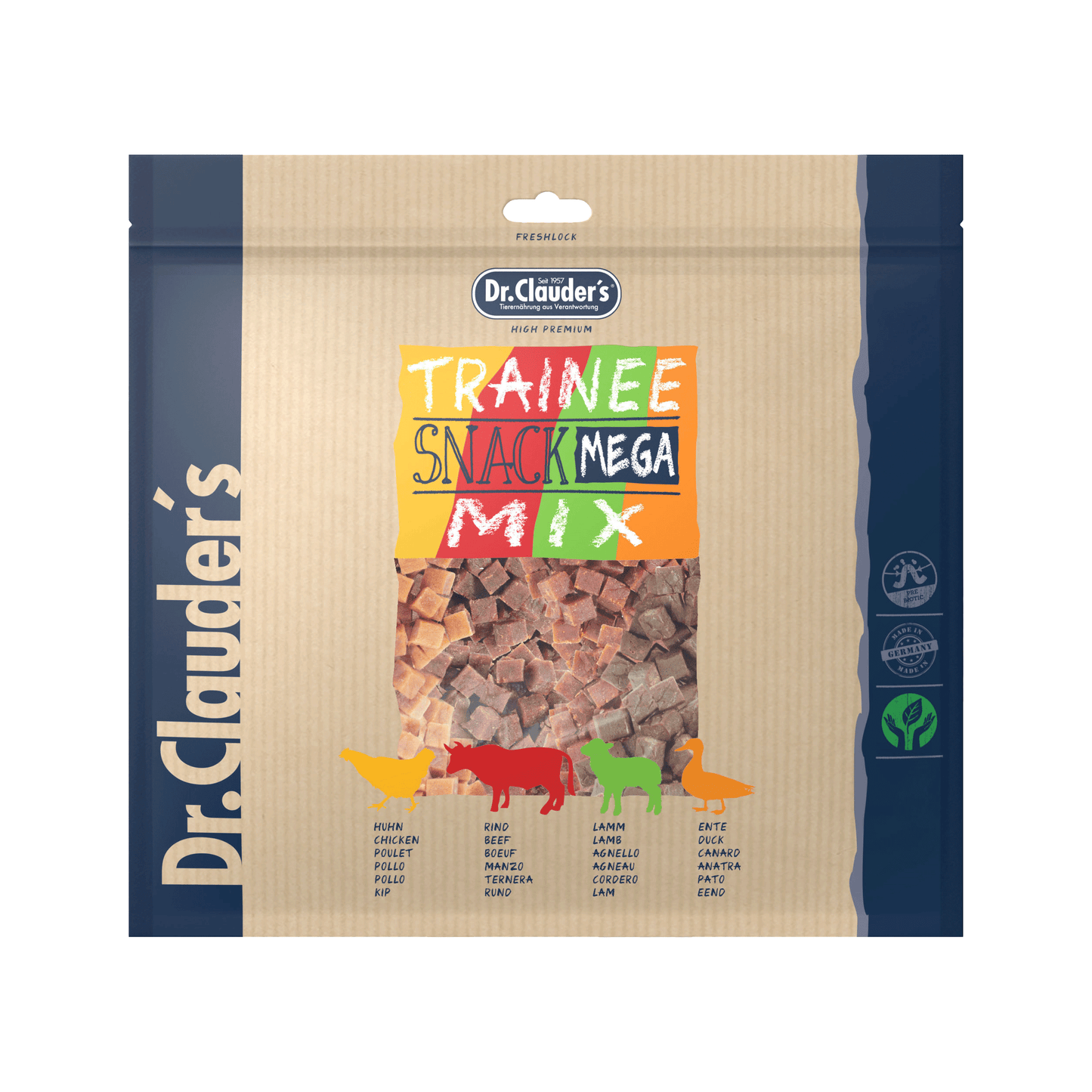 Dr.Clauder's Treningssnack Mega Mix 500g